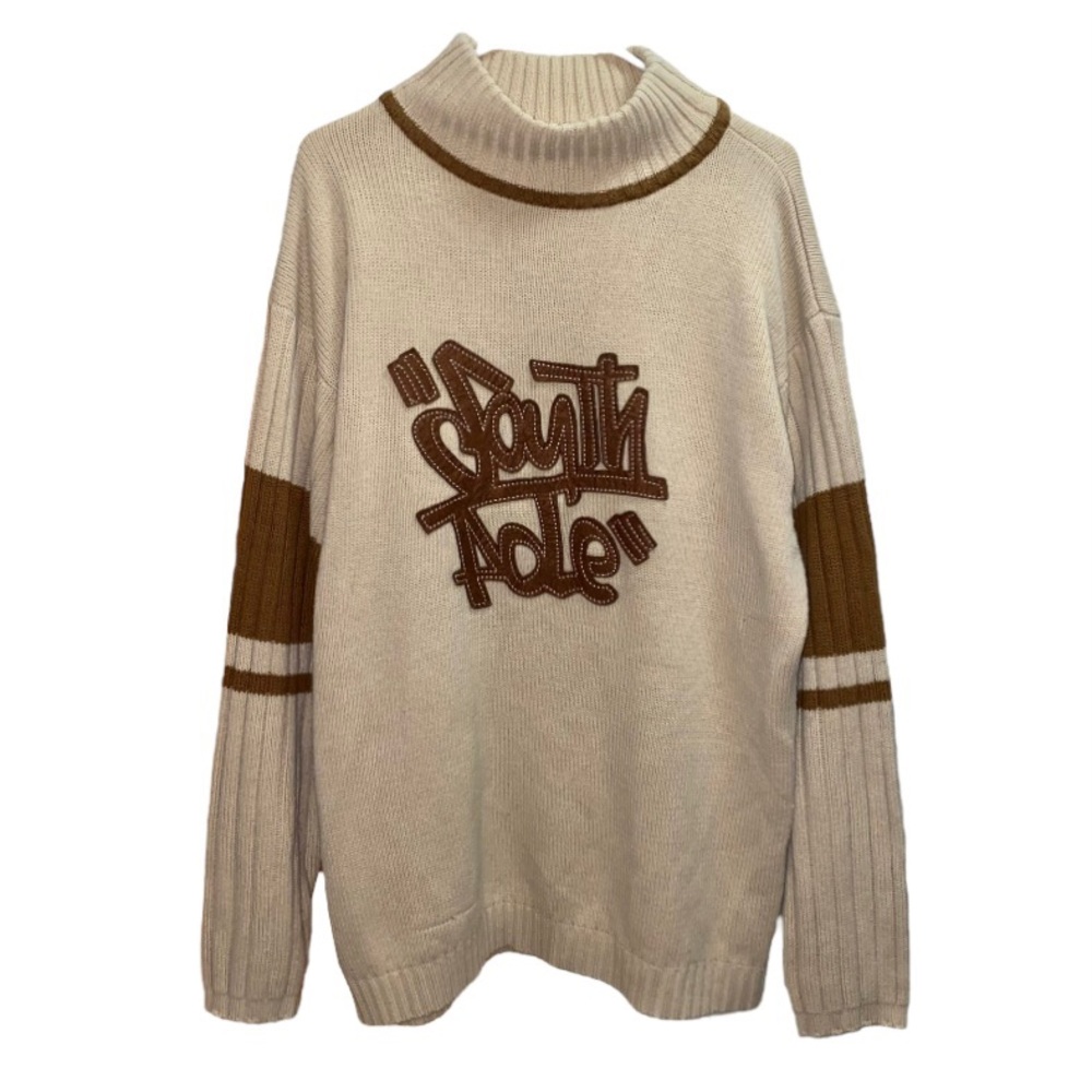Vintage Y2K South Pole Spell-Out Sweater Size Large (K)
